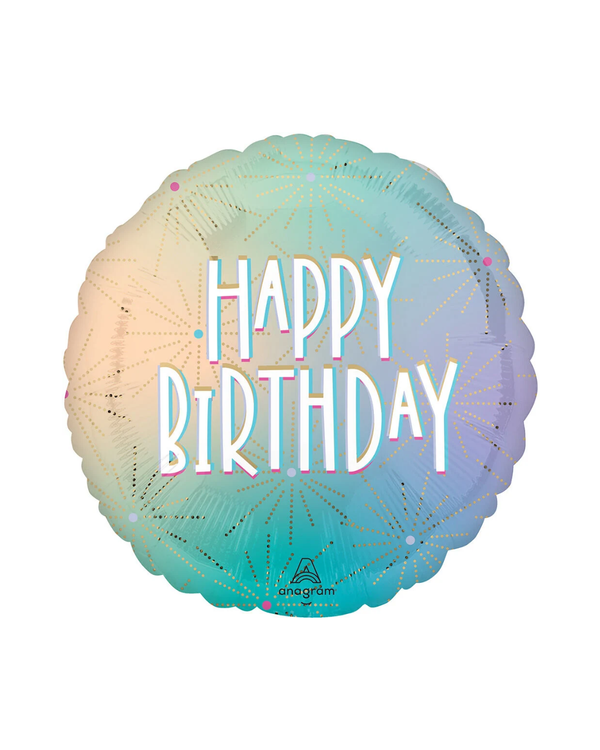 Variety of Birthday Foil Balloon