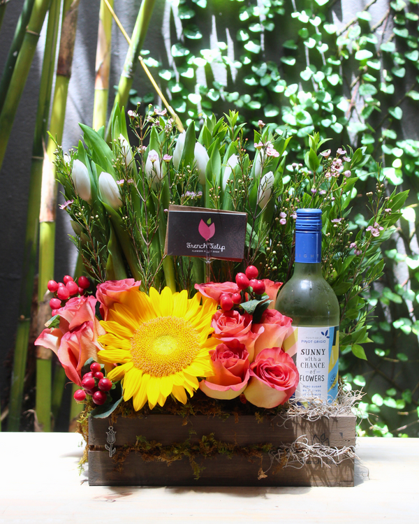 Summer Blooms with Free Bottle