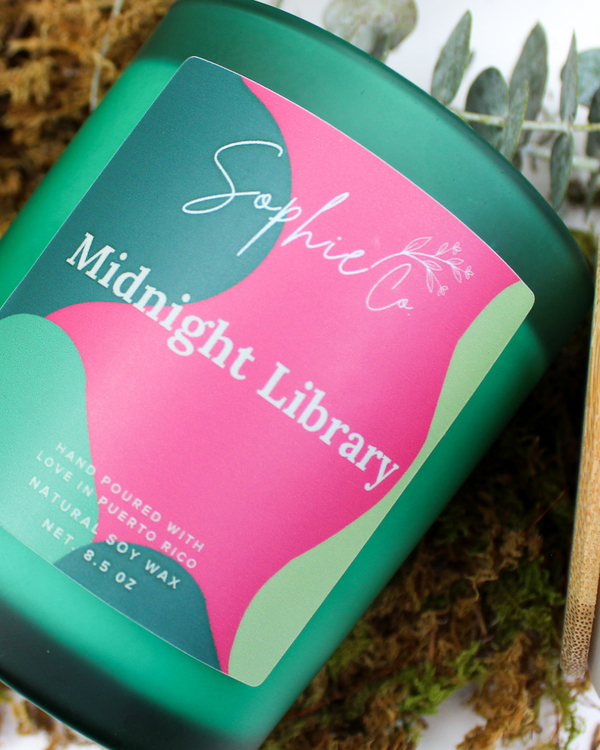 Sophie Co. Midnight Library | Soy Wax Candle