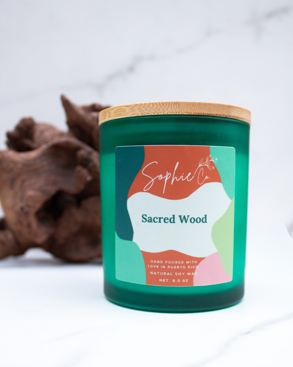 Sophie Co. Sacred Wood | Soy Wax Candle