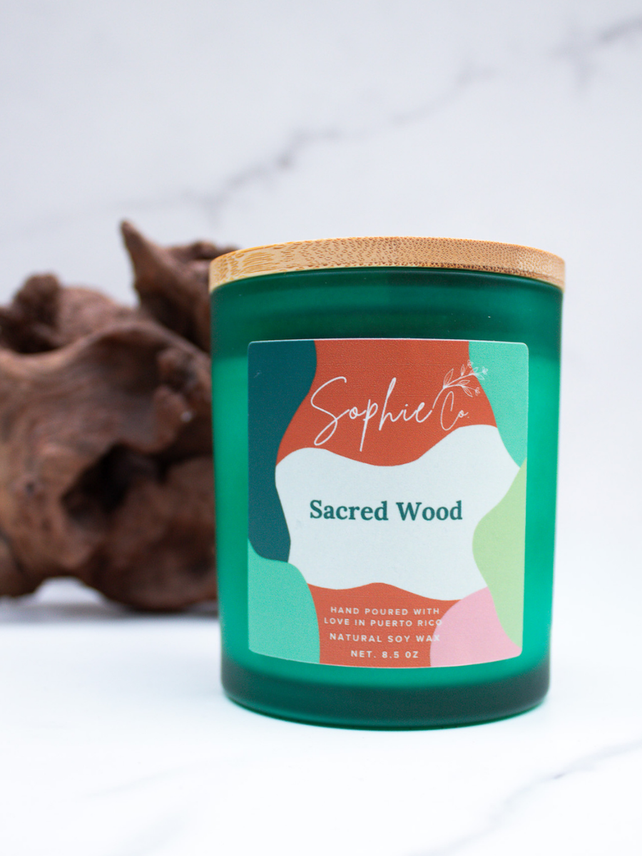 Sophie Co. Sacred Wood | Soy Wax Candle