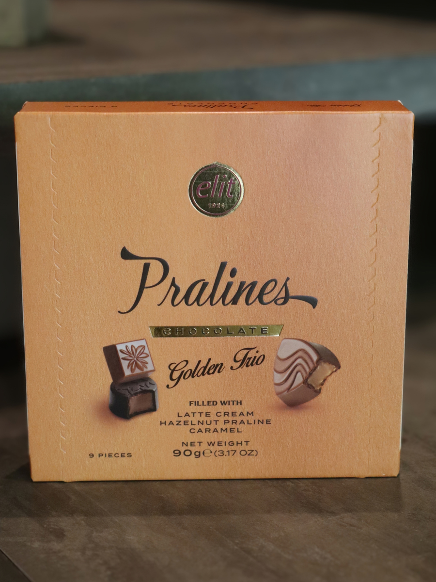 Elit Pralines Golden Trio