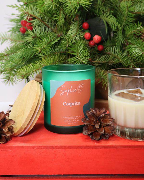Coquito | Soy Wax Candle | Holiday Candle | Ready-to-Gift