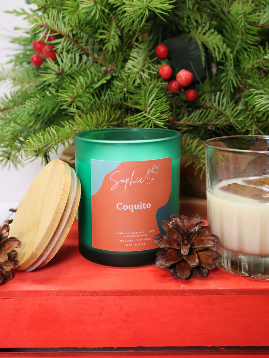 Coquito | Soy Wax Candle | Holiday Candle | Ready-to-Gift
