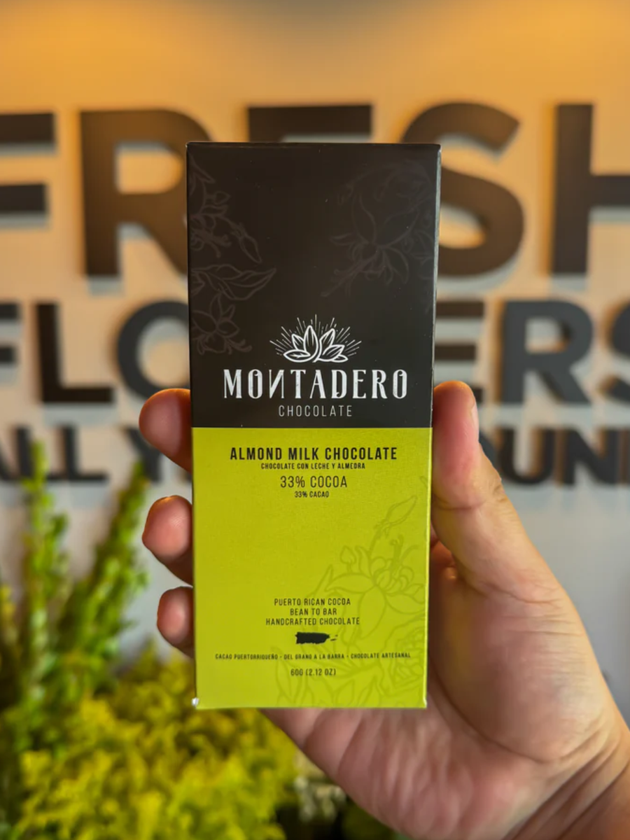Chocolates Montadero - Almond Milk Chocolate (33% Cocoa)