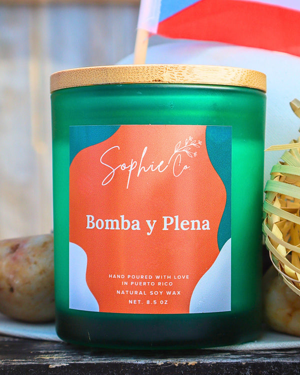 Bomba y Plena | Soy Wax Candle