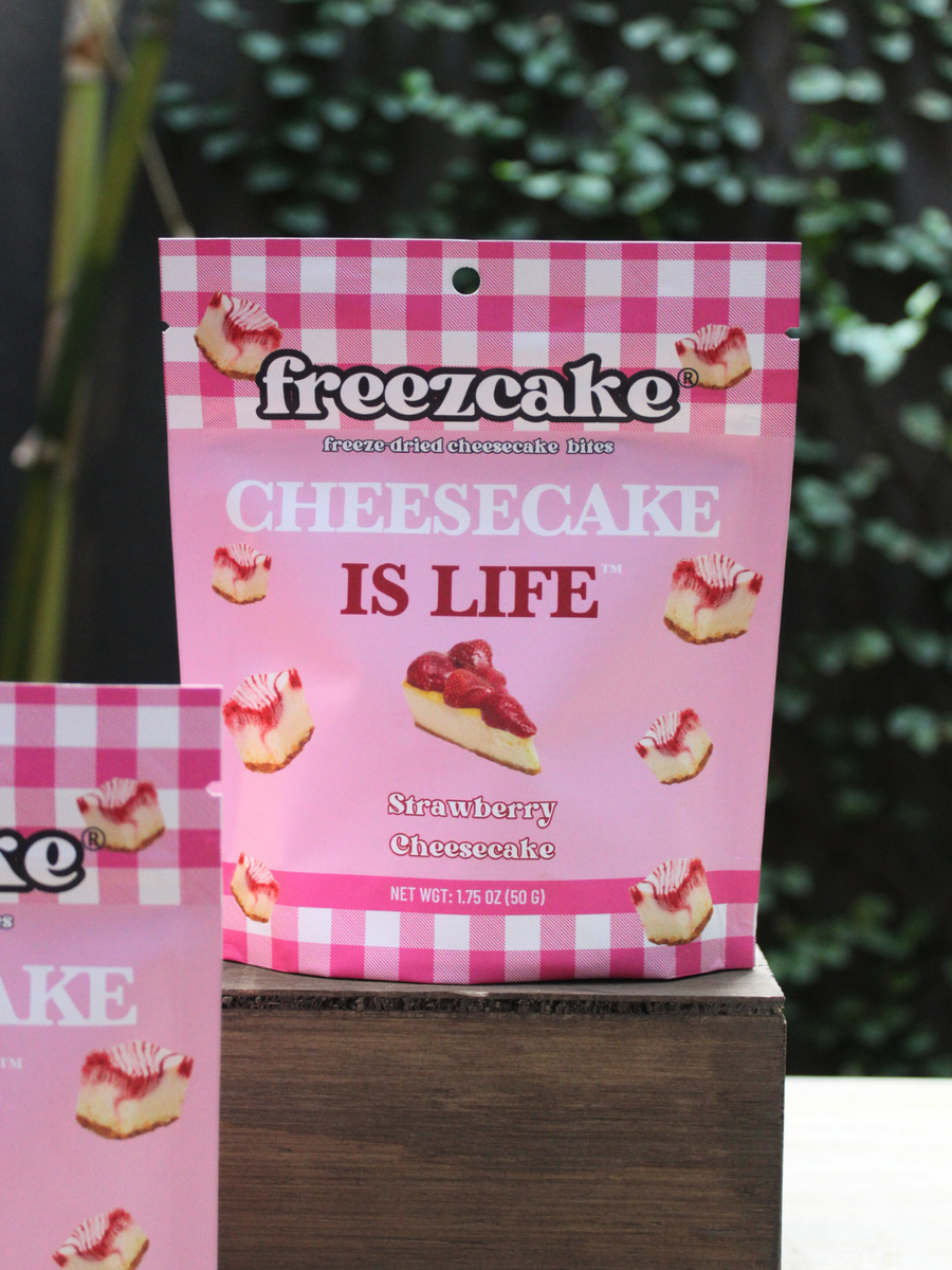 Strawberry Cheesecake Bites - Freezcake