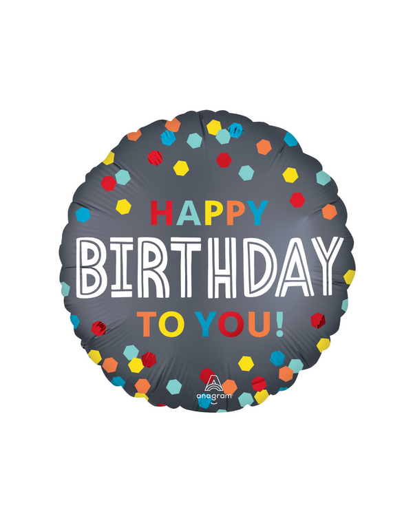 Variety of Birthday Foil Balloon