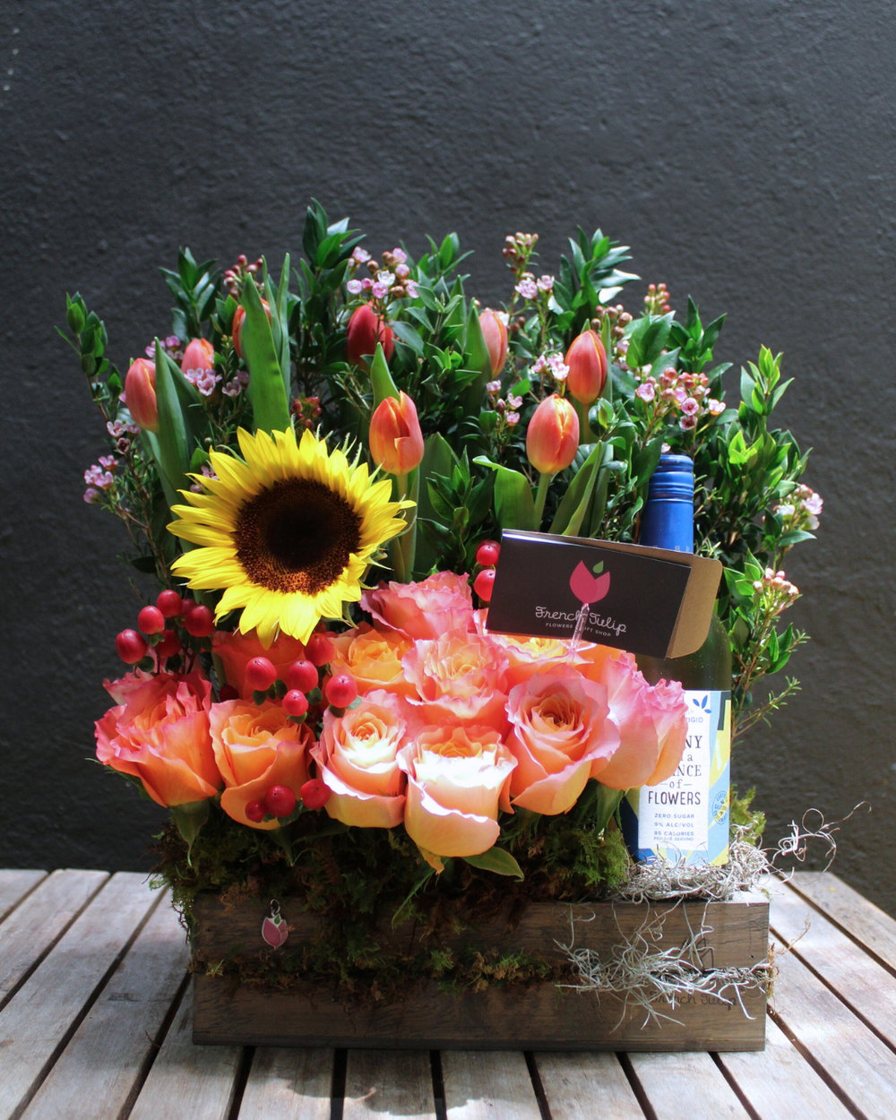 Summer Blooms with Free Bottle