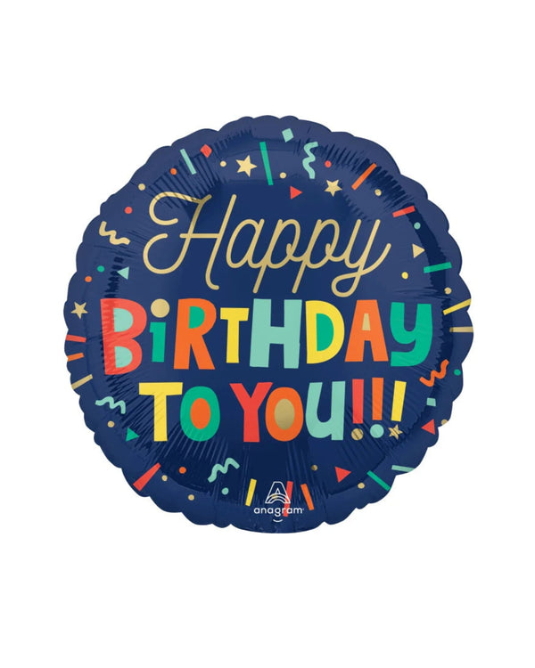 Variety of Birthday Foil Balloon