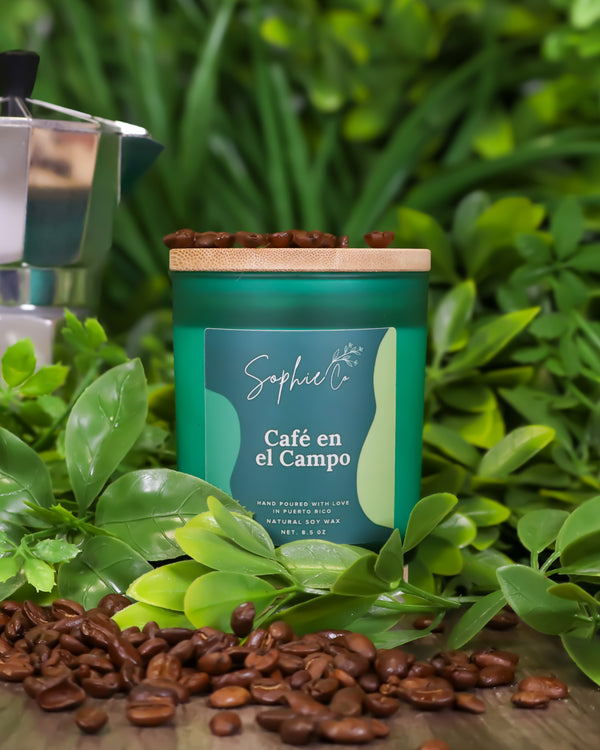 Sophie Co. Café En El Campo | Soy Wax Candle