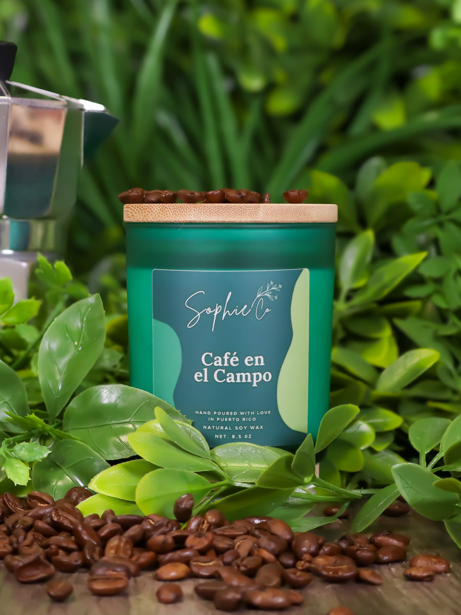Sophie Co. Café En El Campo | Soy Wax Candle