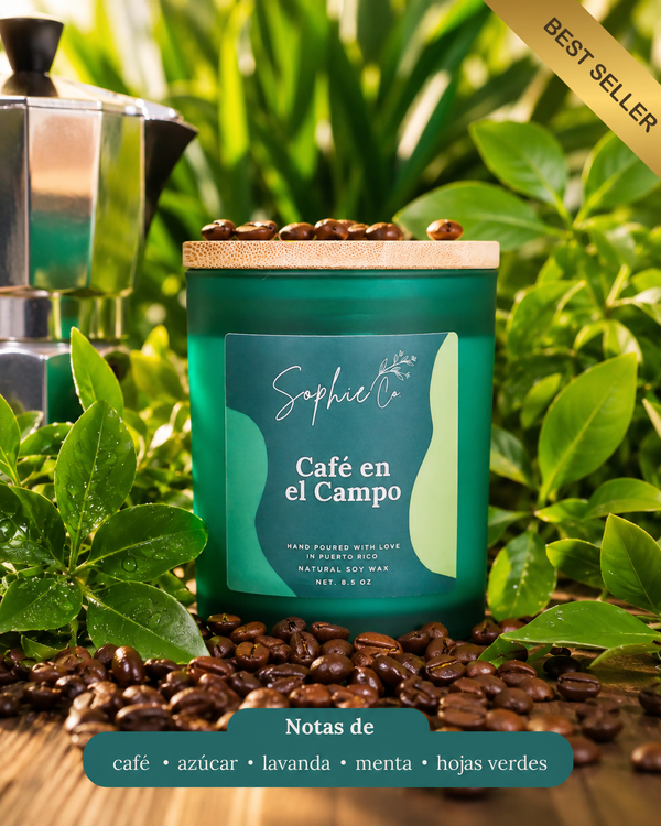 Café En El Campo | Soy Wax Candle