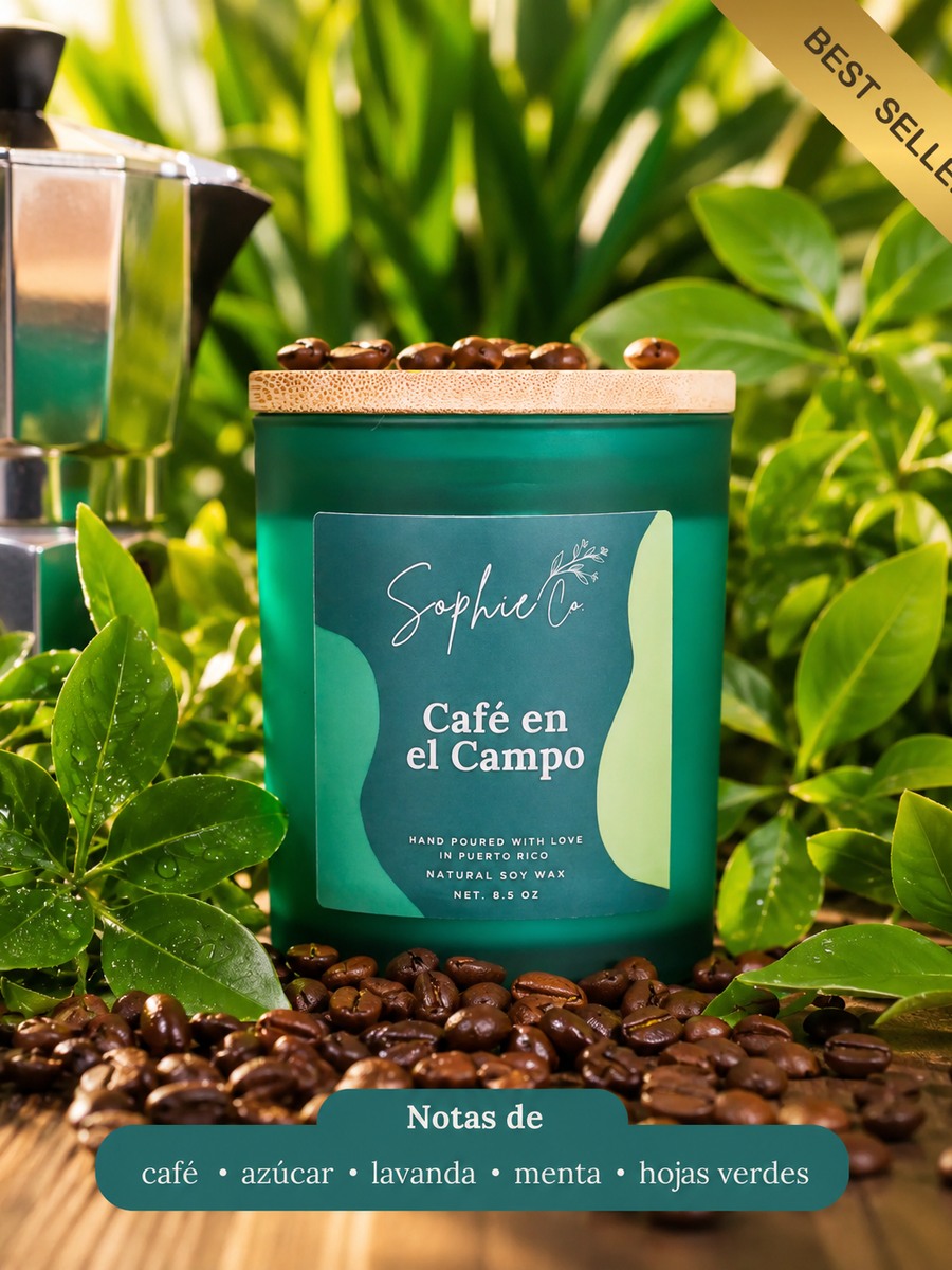 Café En El Campo | Soy Wax Candle