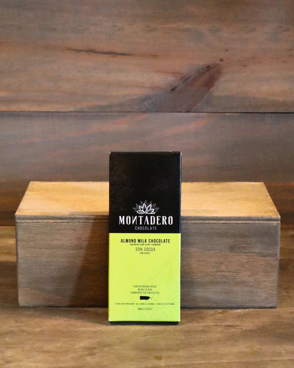 Chocolates Montadero - Almond Milk Chocolate (33% Cocoa)