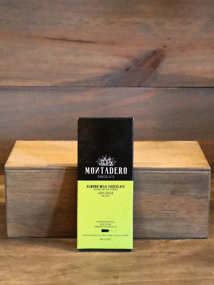 Chocolates Montadero - Almond Milk Chocolate (33% Cocoa)