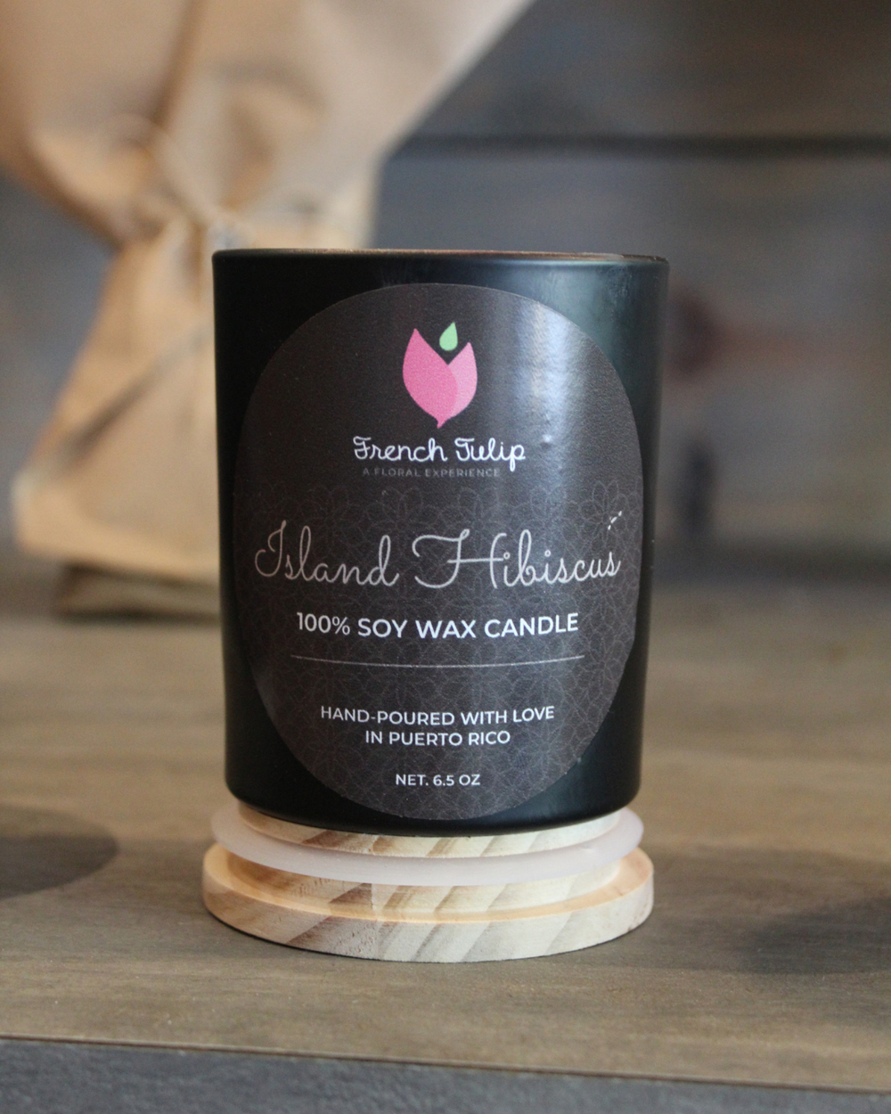 Island Hibiscus Soy Wax Candle