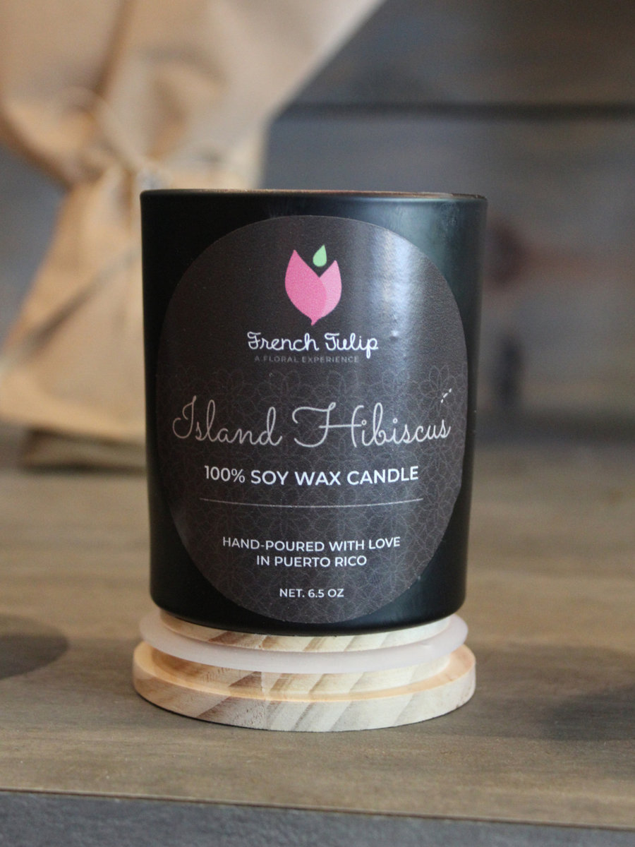 Island Hibiscus Soy Wax Candle