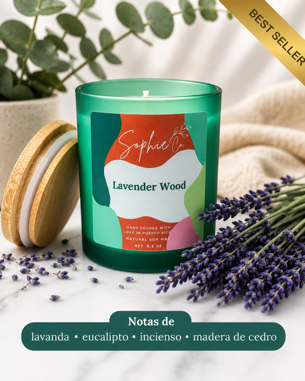 Lavender Wood | Soy Wax Candle