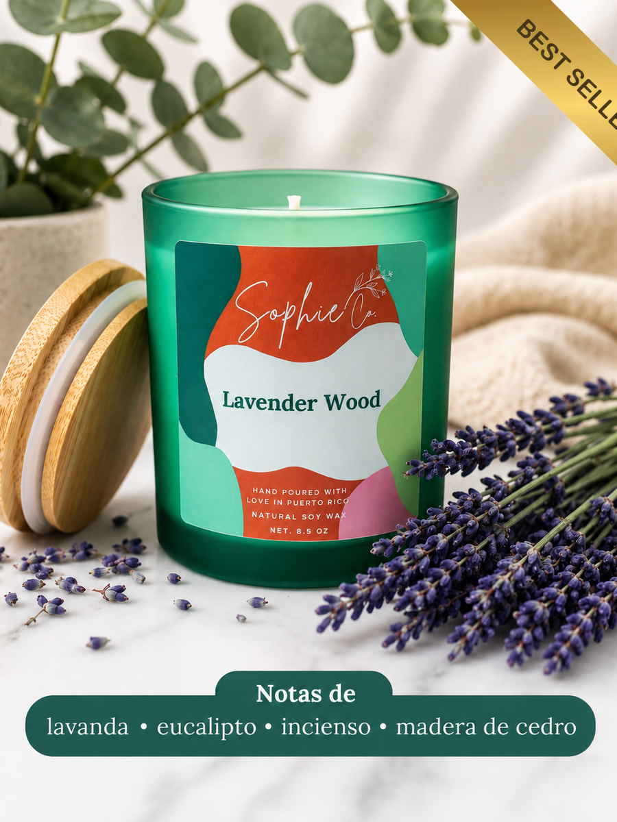 Lavender Wood | Soy Wax Candle