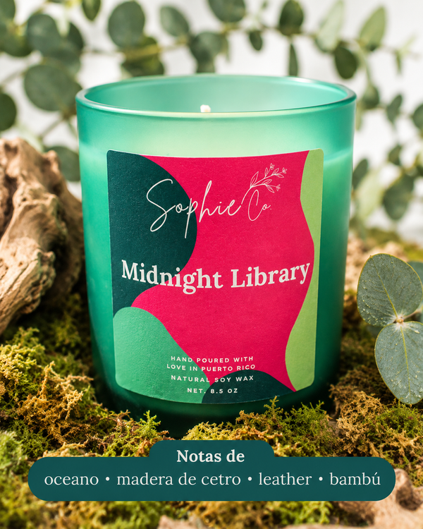 Midnight Library | Soy Wax Candle