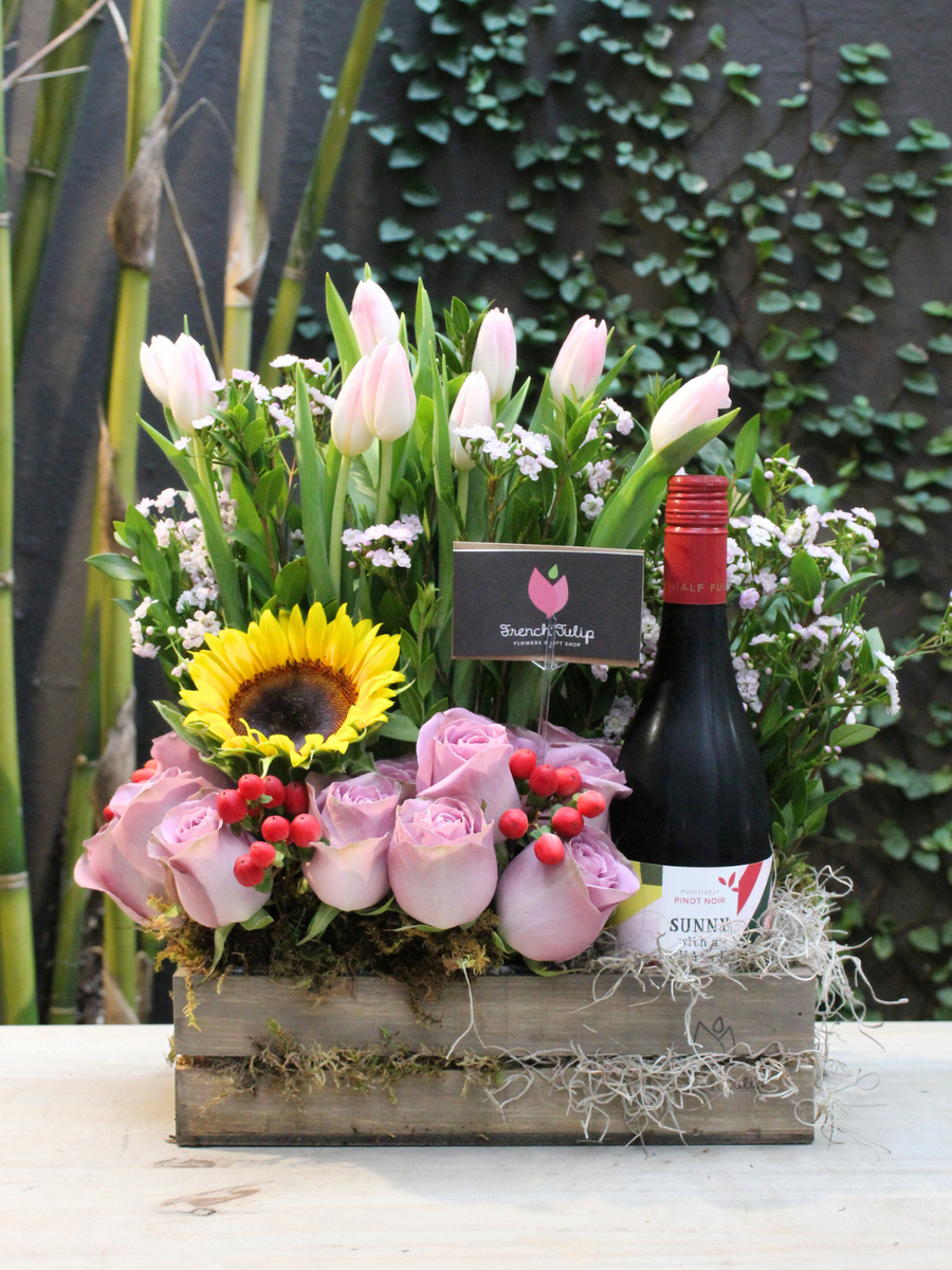 Summer Blooms with Free Bottle