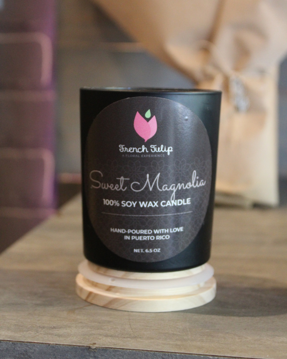 Sweet Magnolia Soy Wax Candle