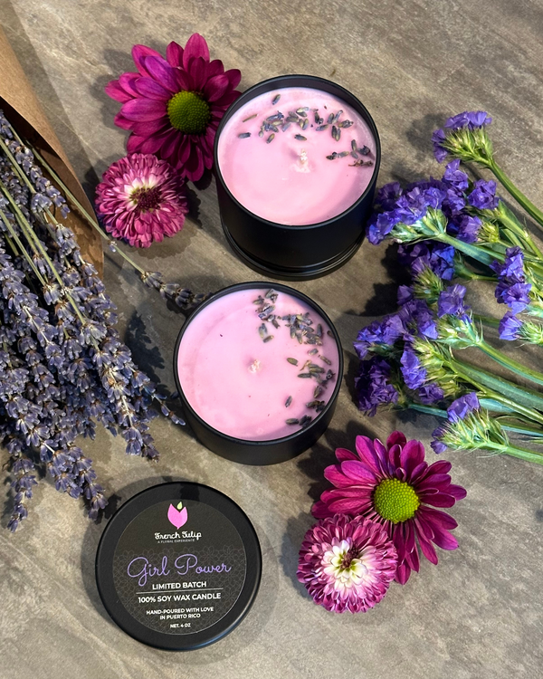 Girl Power Mini Candle
