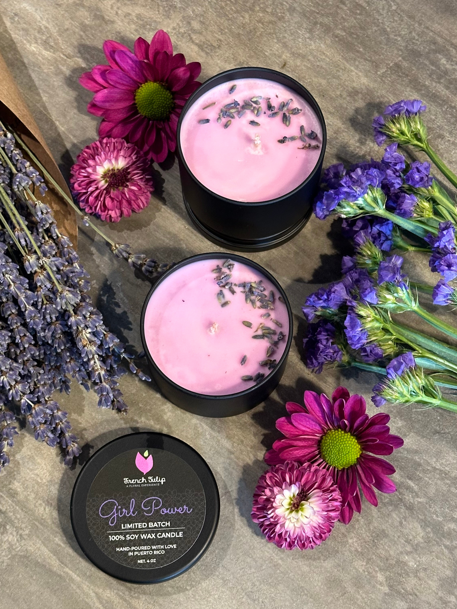 Girl Power Mini Candle