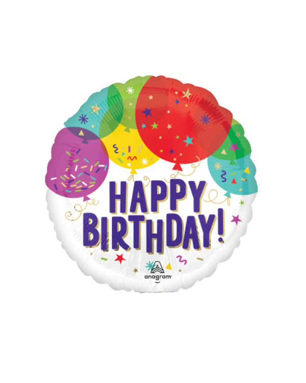 Variety of Birthday Foil Balloon