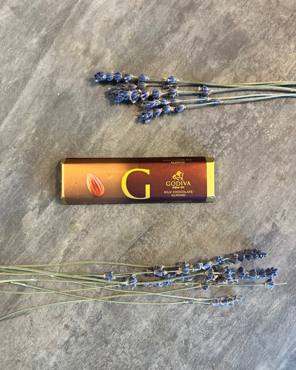 Godiva Milk Chocolate Almond Bar