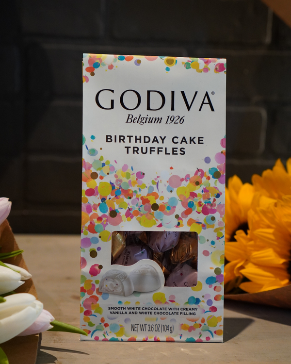 Godiva Limited Edition Birthday Cake Truffles, 3.6 oz