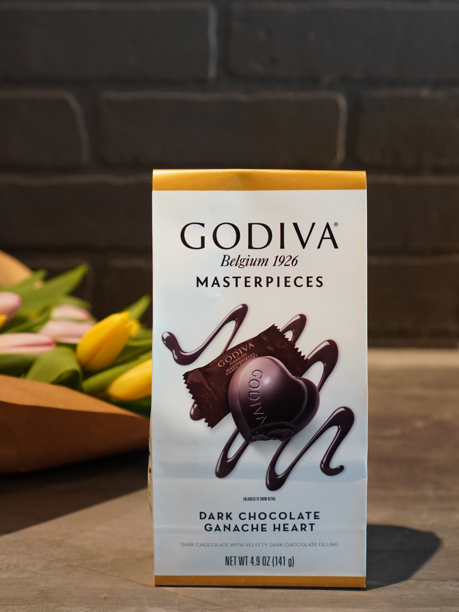 Godiva Dark Chocolate Ganache Heart, 4.9 oz