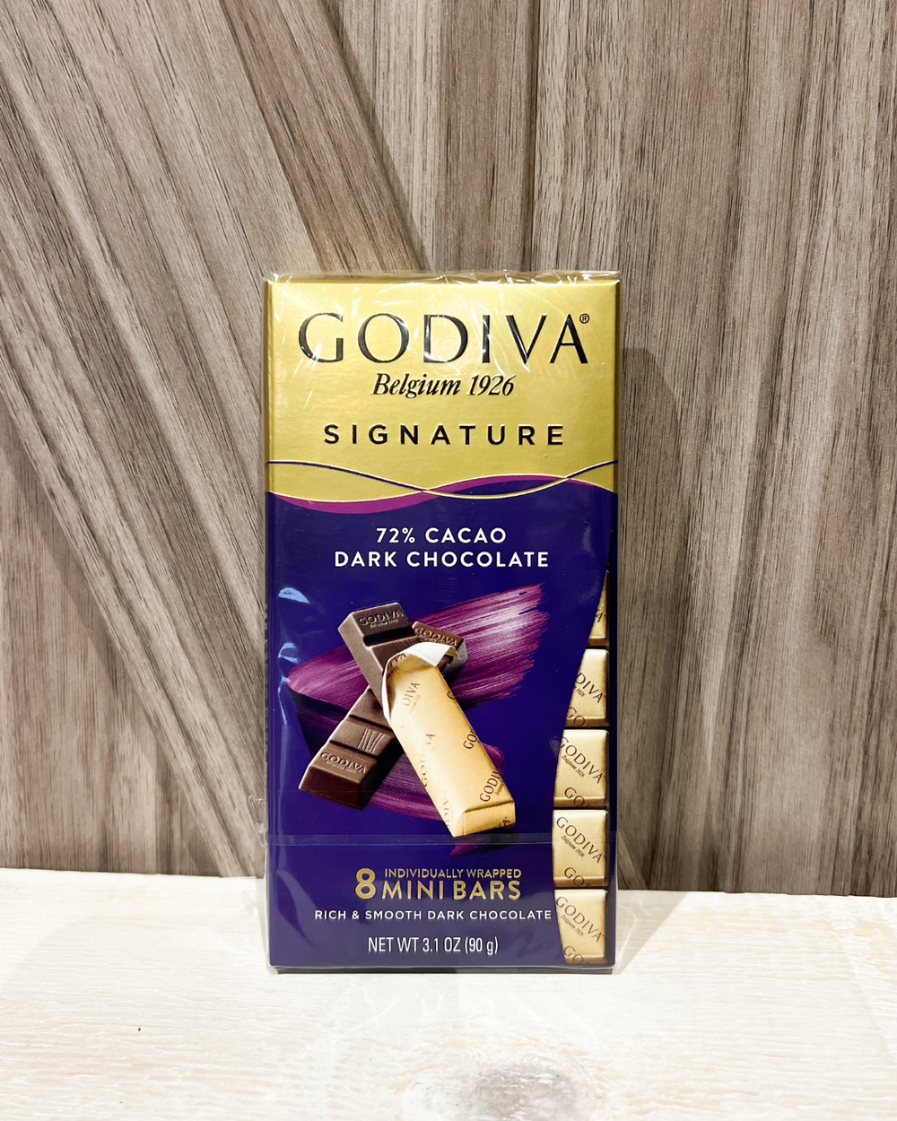 Godiva Signature Dark Chocolate Mini Bars, 3.1 oz