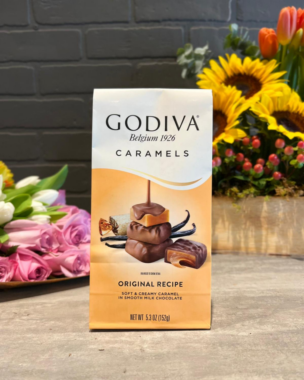 Godiva Caramels Original Recipe, 5.3oz
