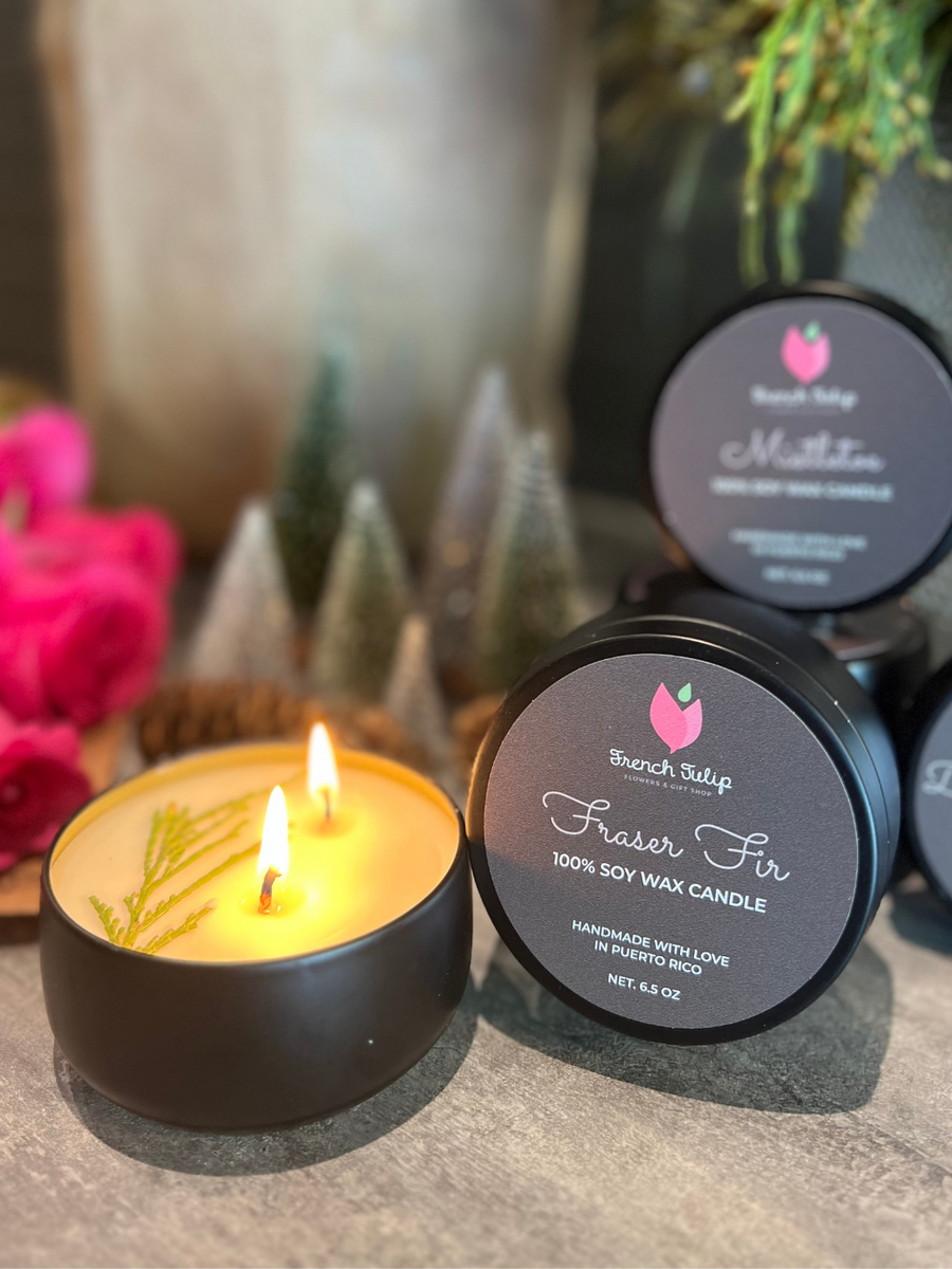 French Tulip Soy Wax Candles